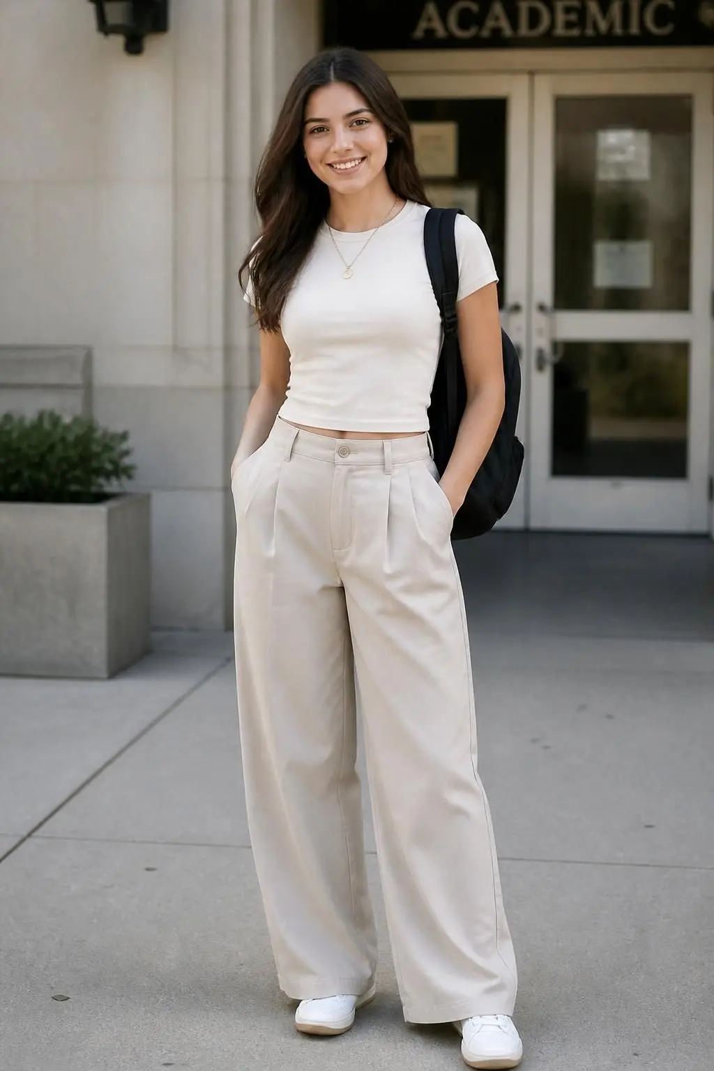 12 Cute Casual Outfit Ideas for School That Are Easy to Recreate 10 cute casual outfit ideas for school 2990