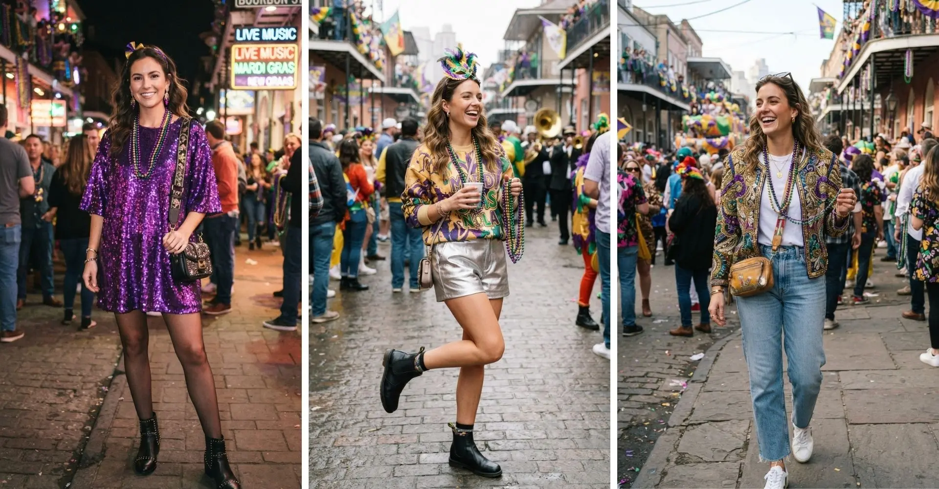 40 Mardi Gras Outfits That Are Fun, Festive, and Totally Party-Ready 1 Mardi Gras Outfits