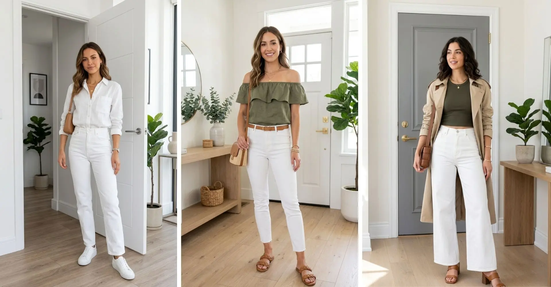 What to Wear With White Jeans: 30 Chic Outfit Ideas for Every Season 1 Sweater and Jeans s