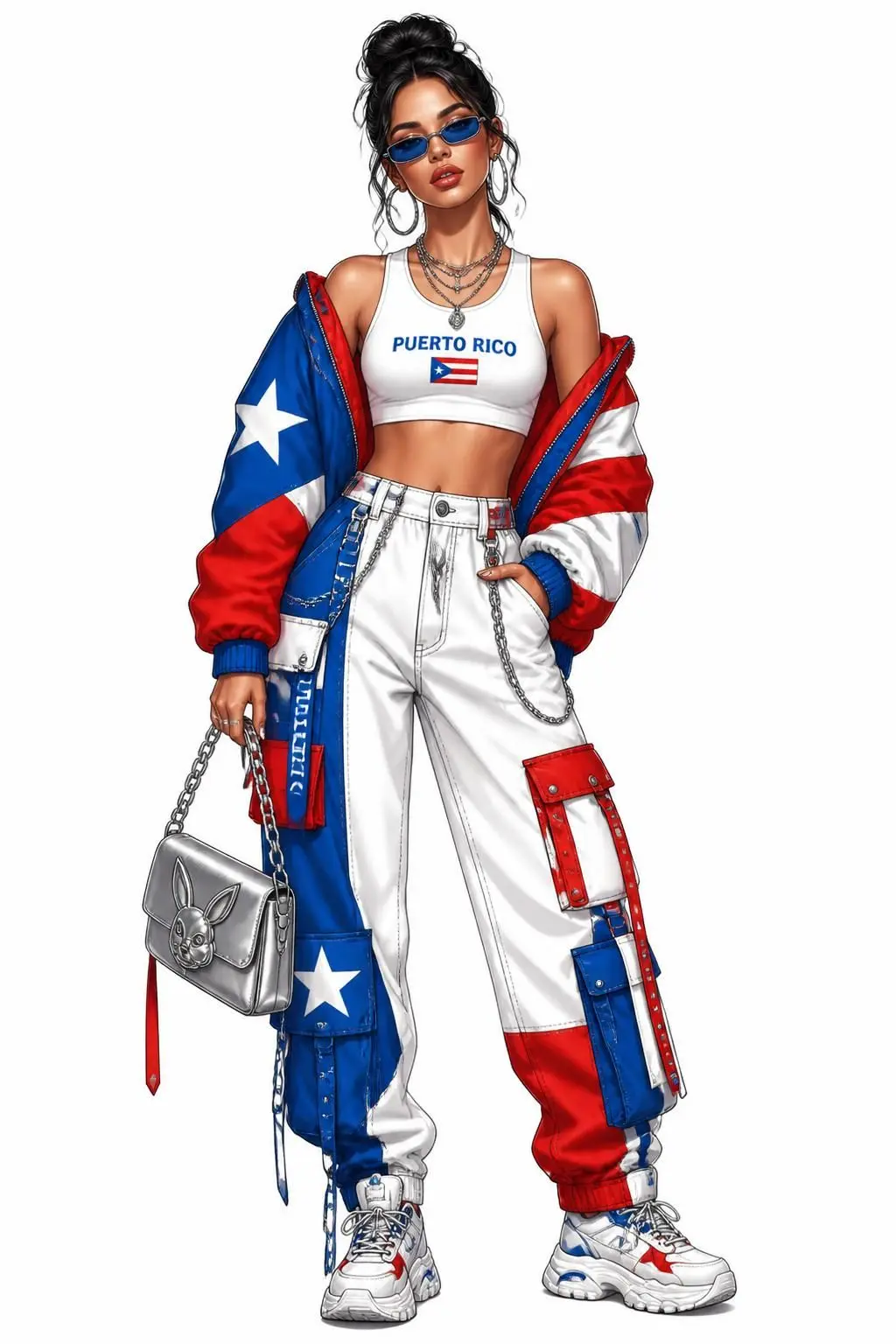 16 Bad Bunny Concert Outfit Ideas for an Effortlessly Chic Look 11 bad bunny concert outfit ideas 802