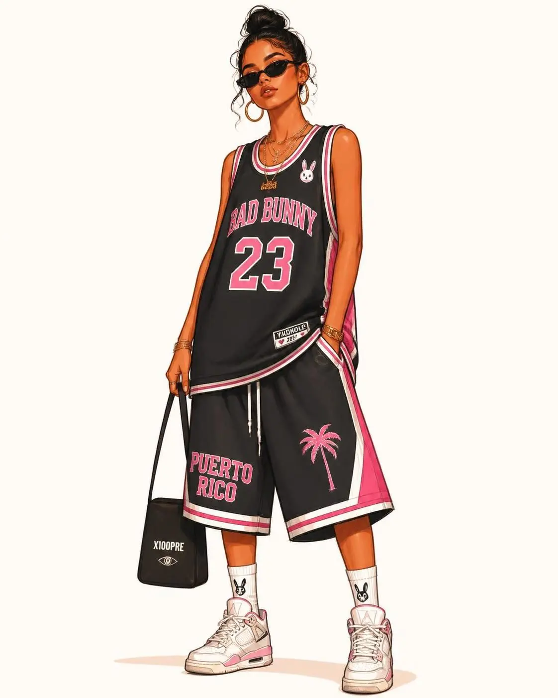 16 Bad Bunny Concert Outfit Ideas for an Effortlessly Chic Look 12 bad bunny concert outfit ideas 803