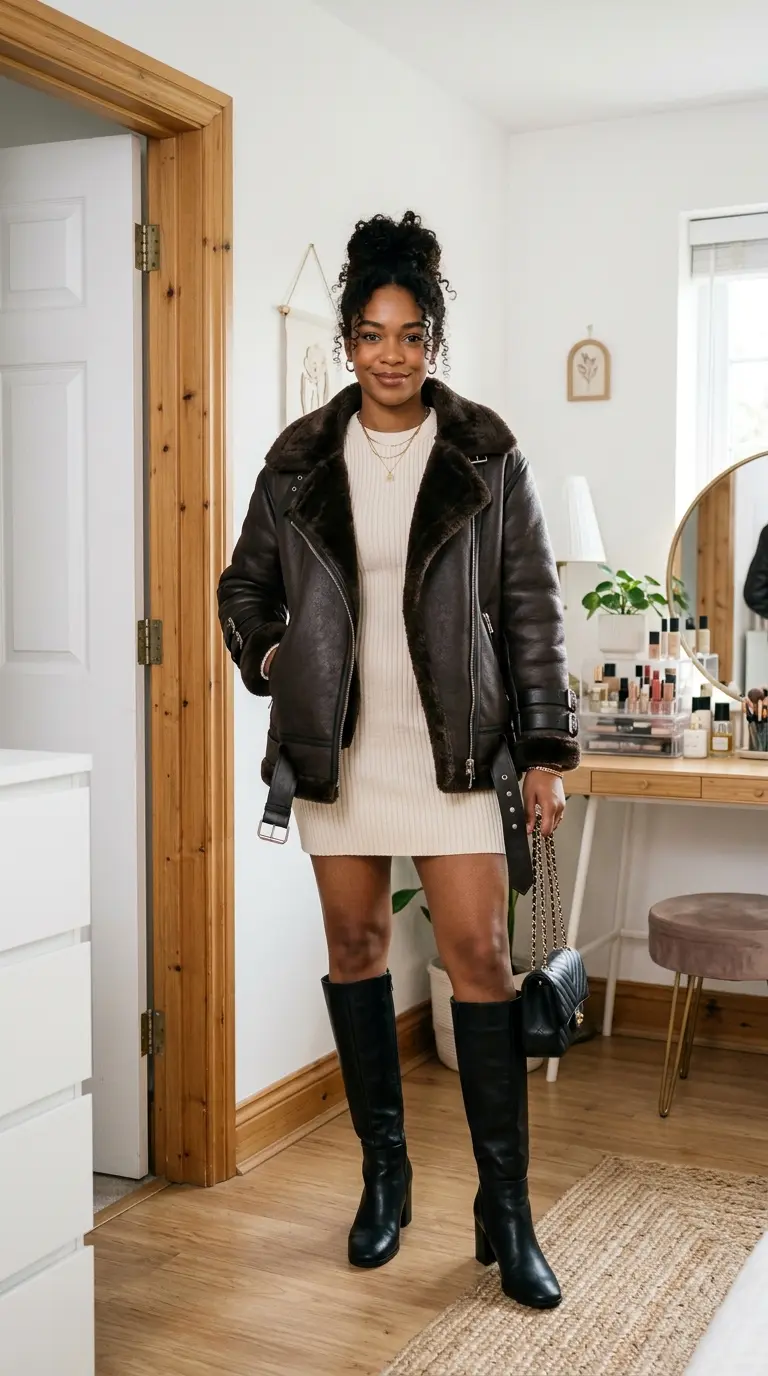 25 Baddie Winter Outfits That Are Warm, Chic, and Seriously Stylish 21 baddie winter outfits 020