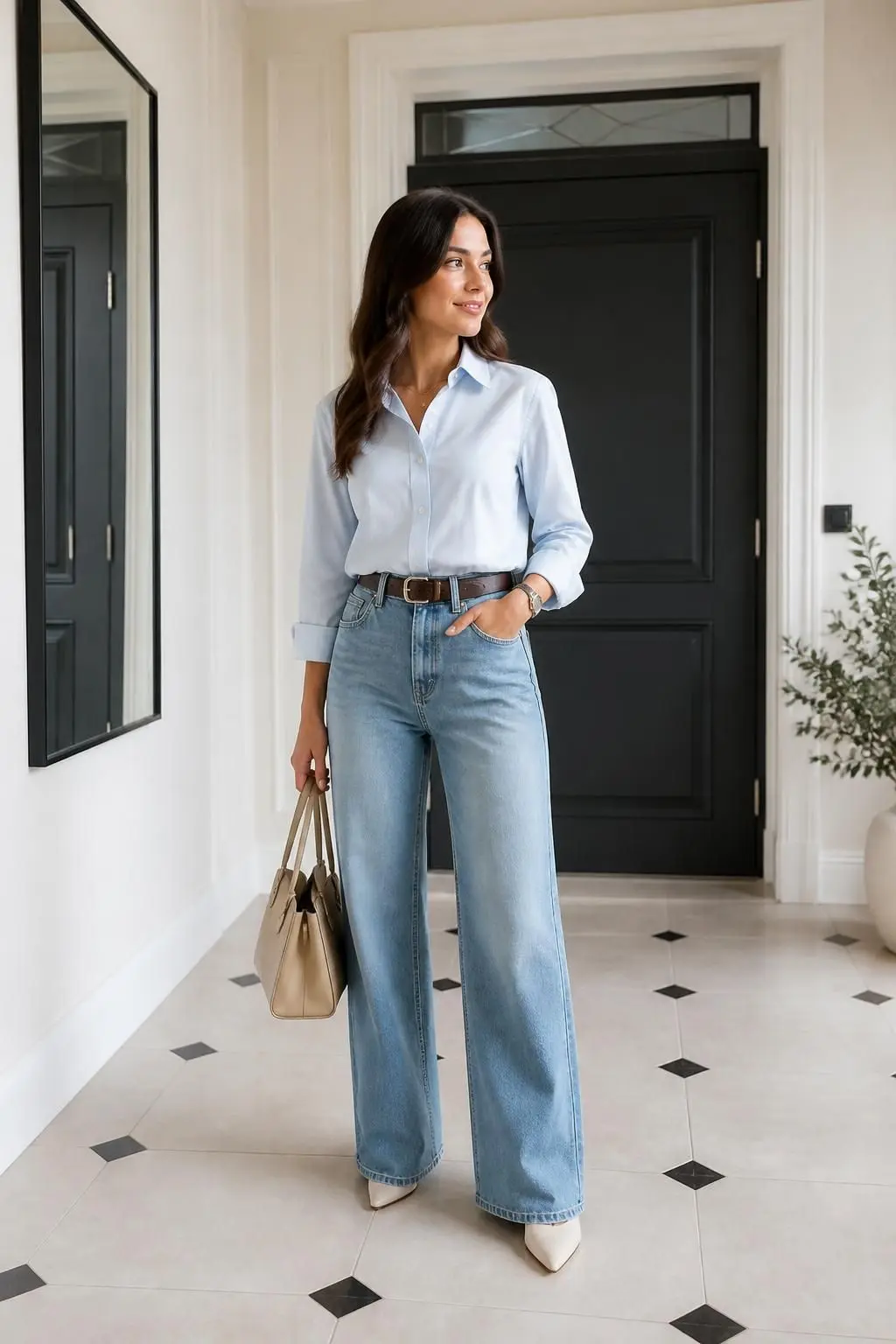 21 Baggy Jeans Outfit Ideas for Every Occasion 12 baggy jeans outfit ideas 389