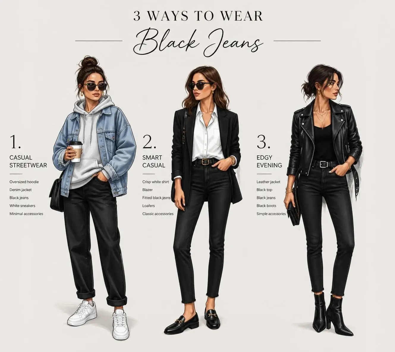 25 Black Jeans Outfit Ideas That Make Getting Dressed Feel Effortless 6 black jeans outfit ideas 1033