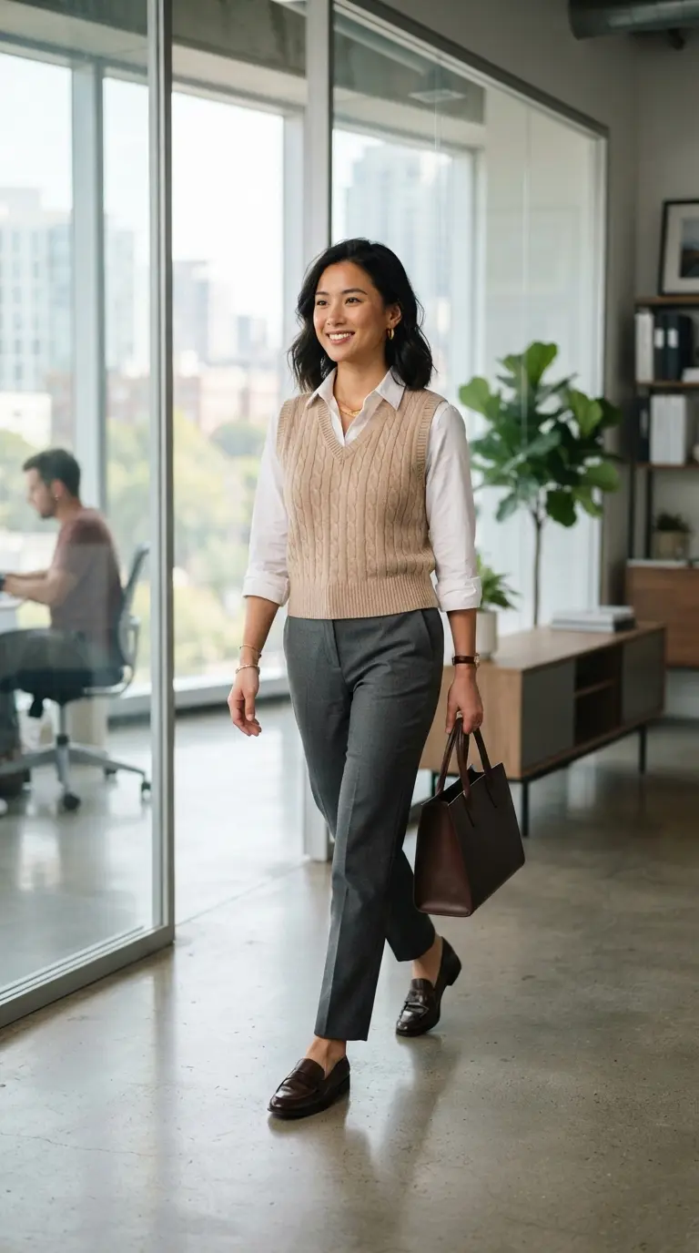 45 Business Casual Outfits for Women That Look Polished, Comfortable & Chic 7 business casual outfits 529