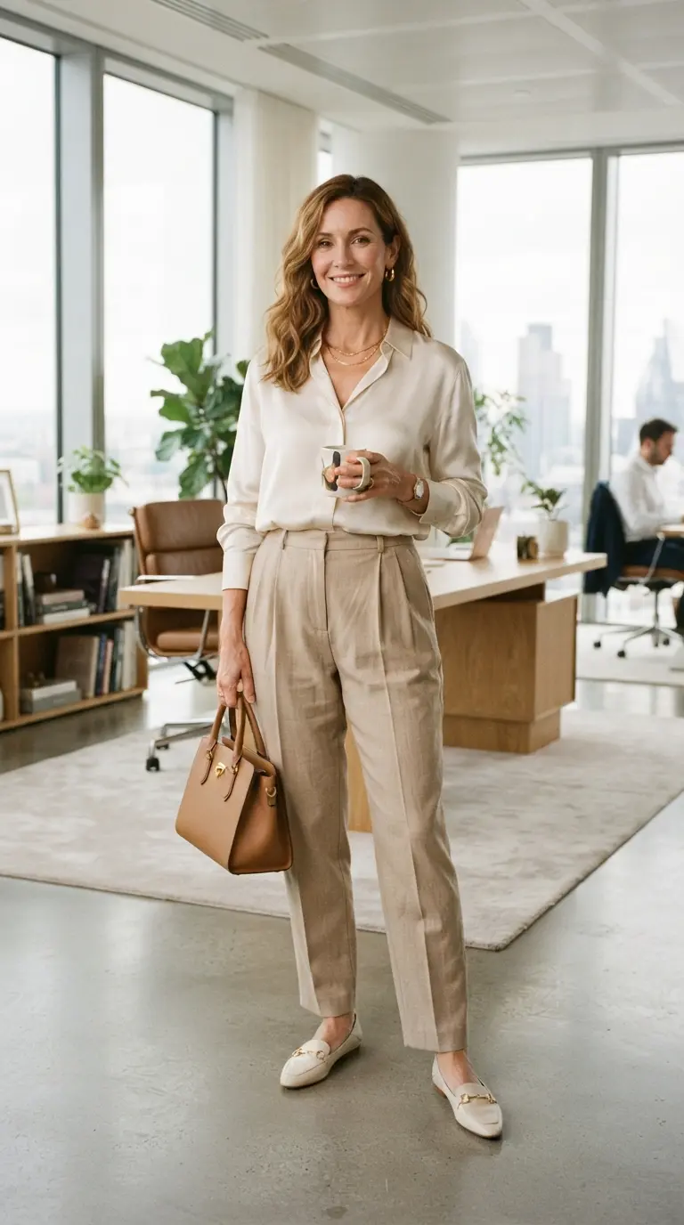 45 Business Casual Outfits for Women That Look Polished, Comfortable & Chic 10 business casual outfits 532