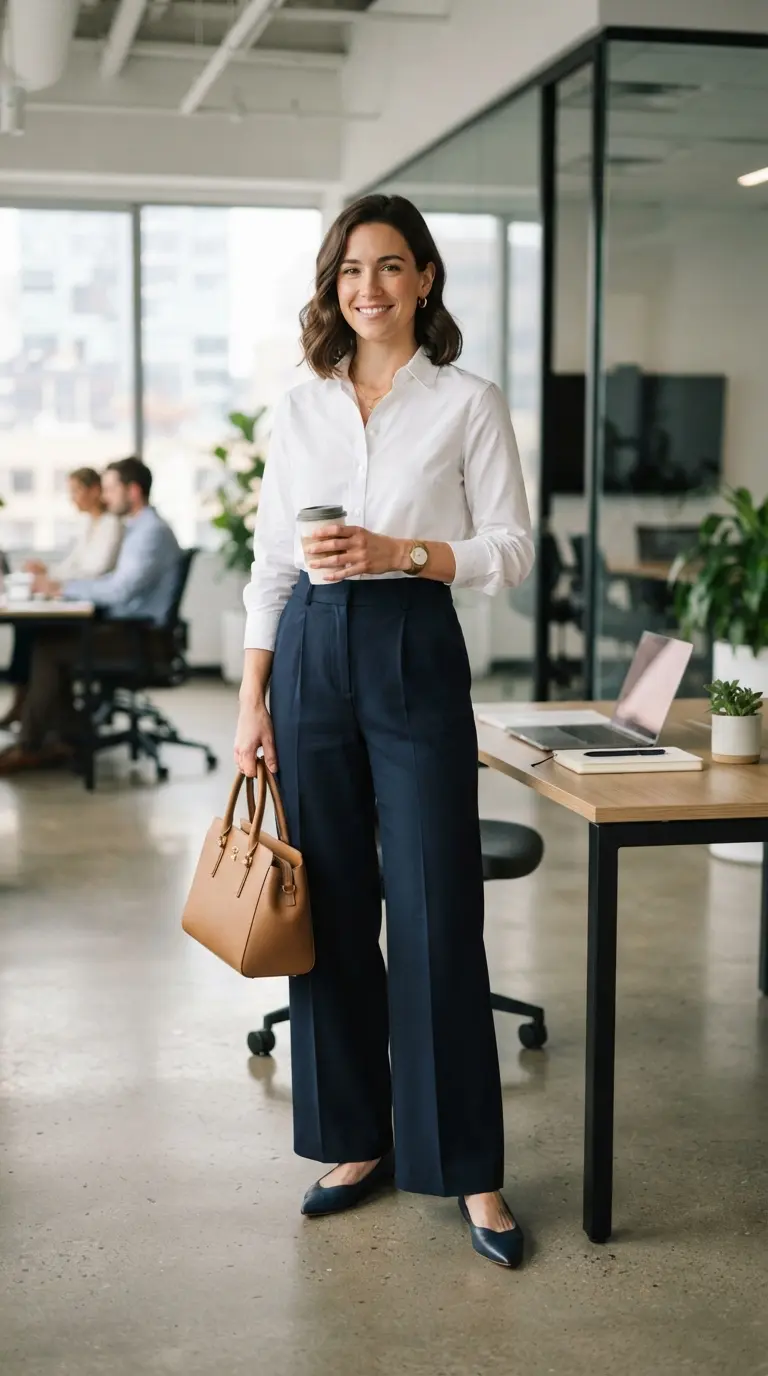 45 Business Casual Outfits for Women That Look Polished, Comfortable & Chic 12 business casual outfits 534