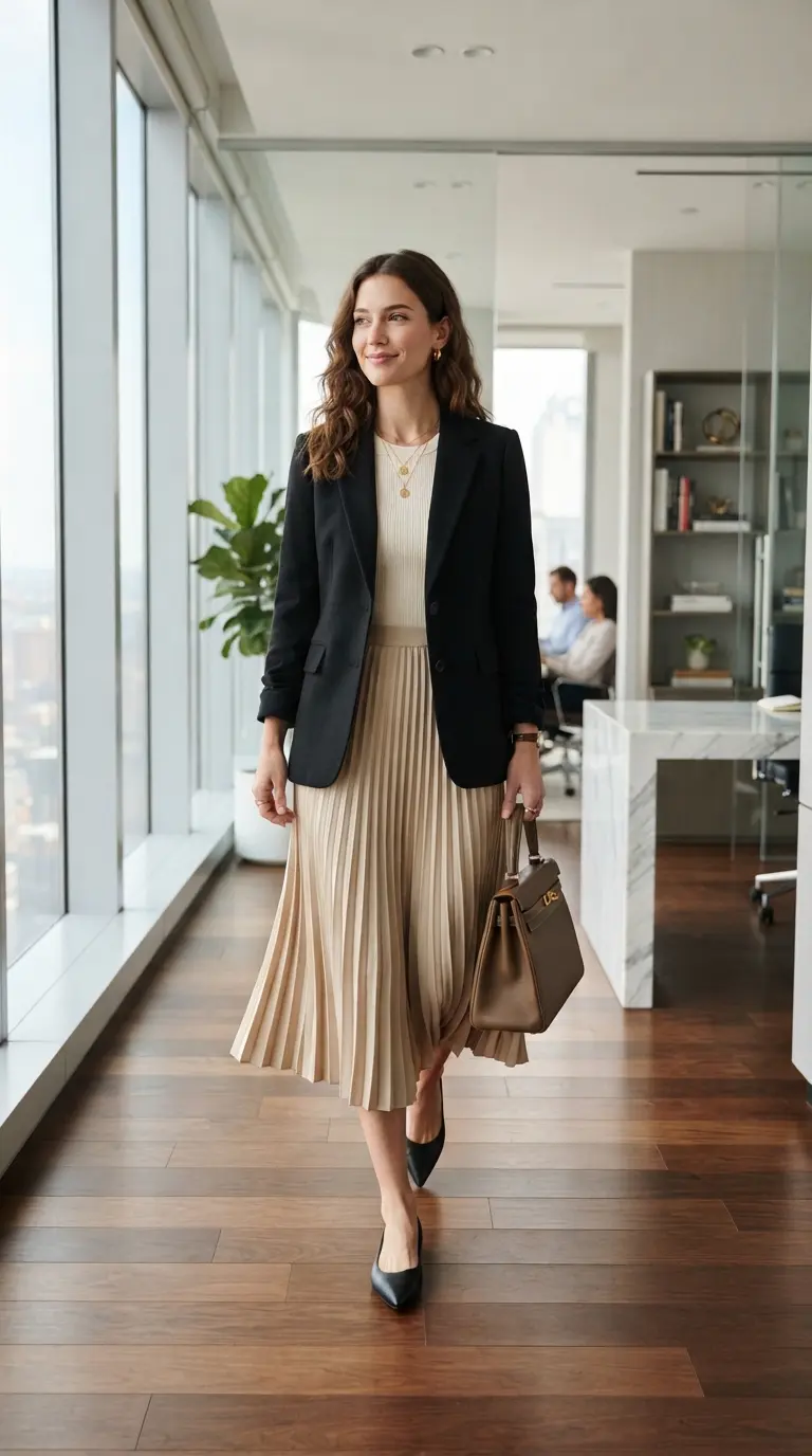 45 Business Casual Outfits for Women That Look Polished, Comfortable & Chic 14 business casual outfits 536