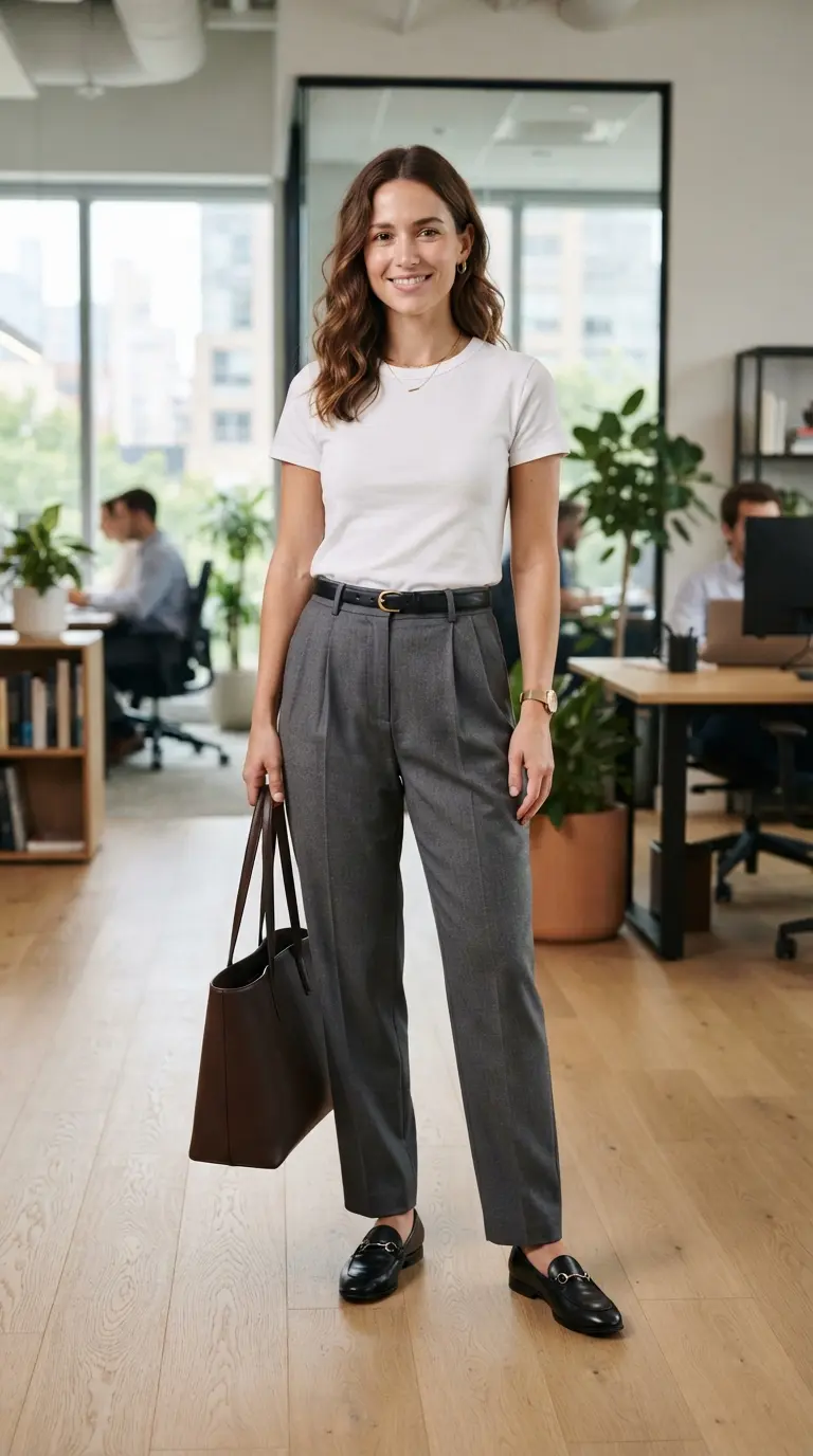 45 Business Casual Outfits for Women That Look Polished, Comfortable & Chic 17 business casual outfits 539
