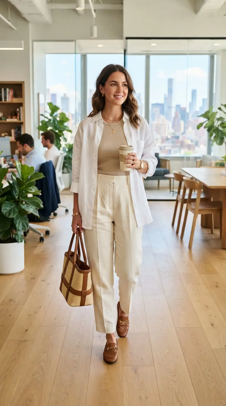 45 Business Casual Outfits for Women That Look Polished, Comfortable & Chic 19 business casual outfits 541