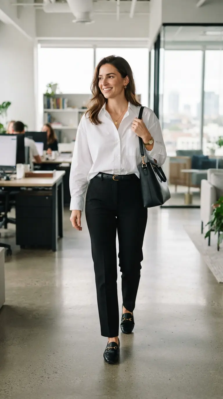 45 Business Casual Outfits for Women That Look Polished, Comfortable & Chic 25 business casual outfits 547