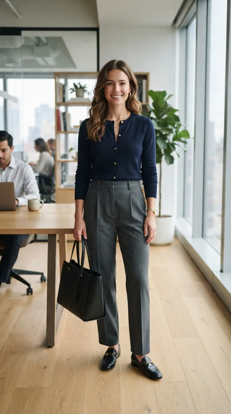 45 Business Casual Outfits for Women That Look Polished, Comfortable & Chic 30 business casual outfits 552