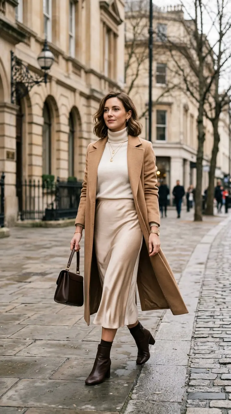 chic winter work outfits 300