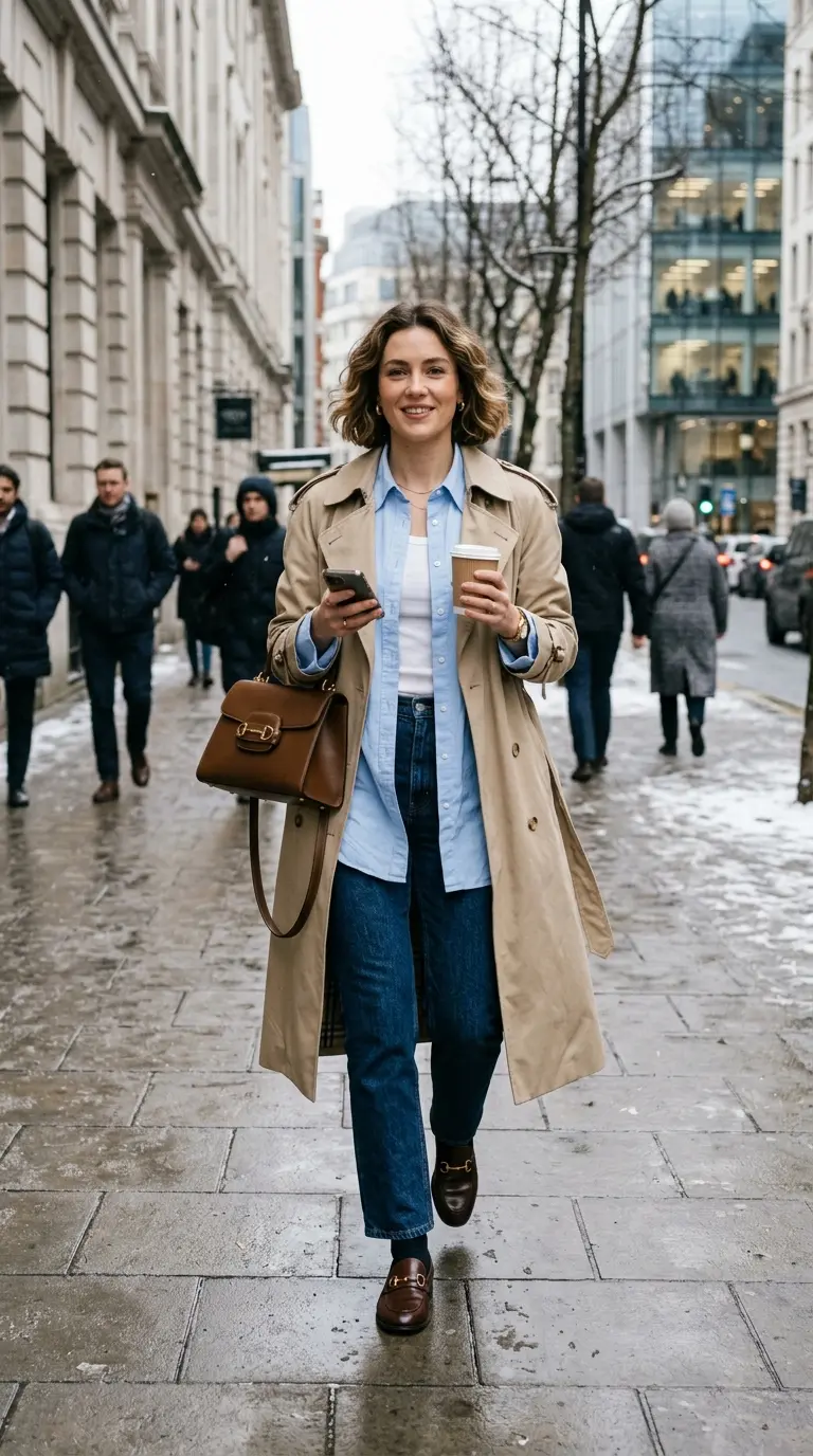 chic winter work outfits 305