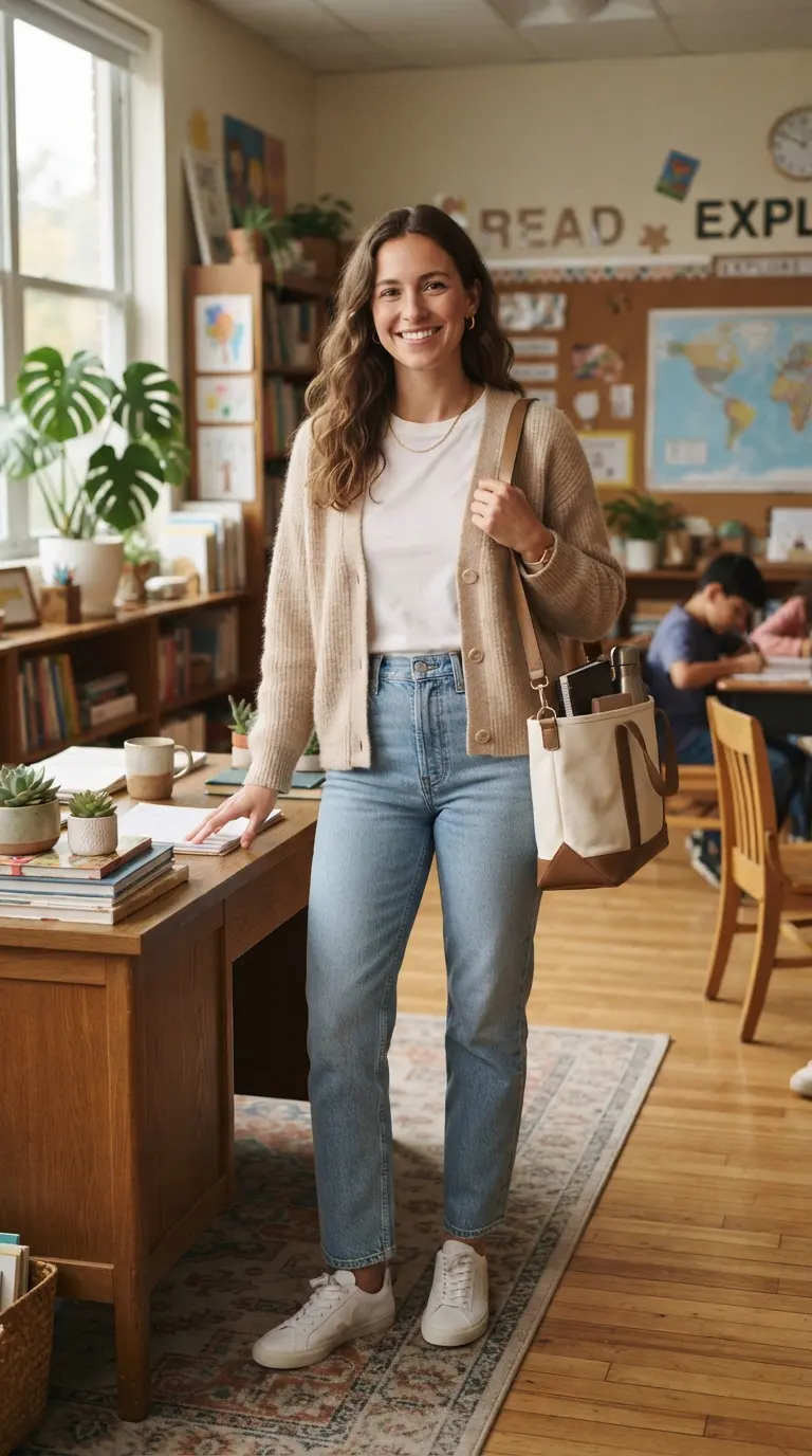 cute and professional teacher outfit 591