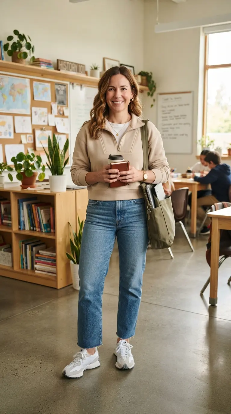 cute and professional teacher outfit 604