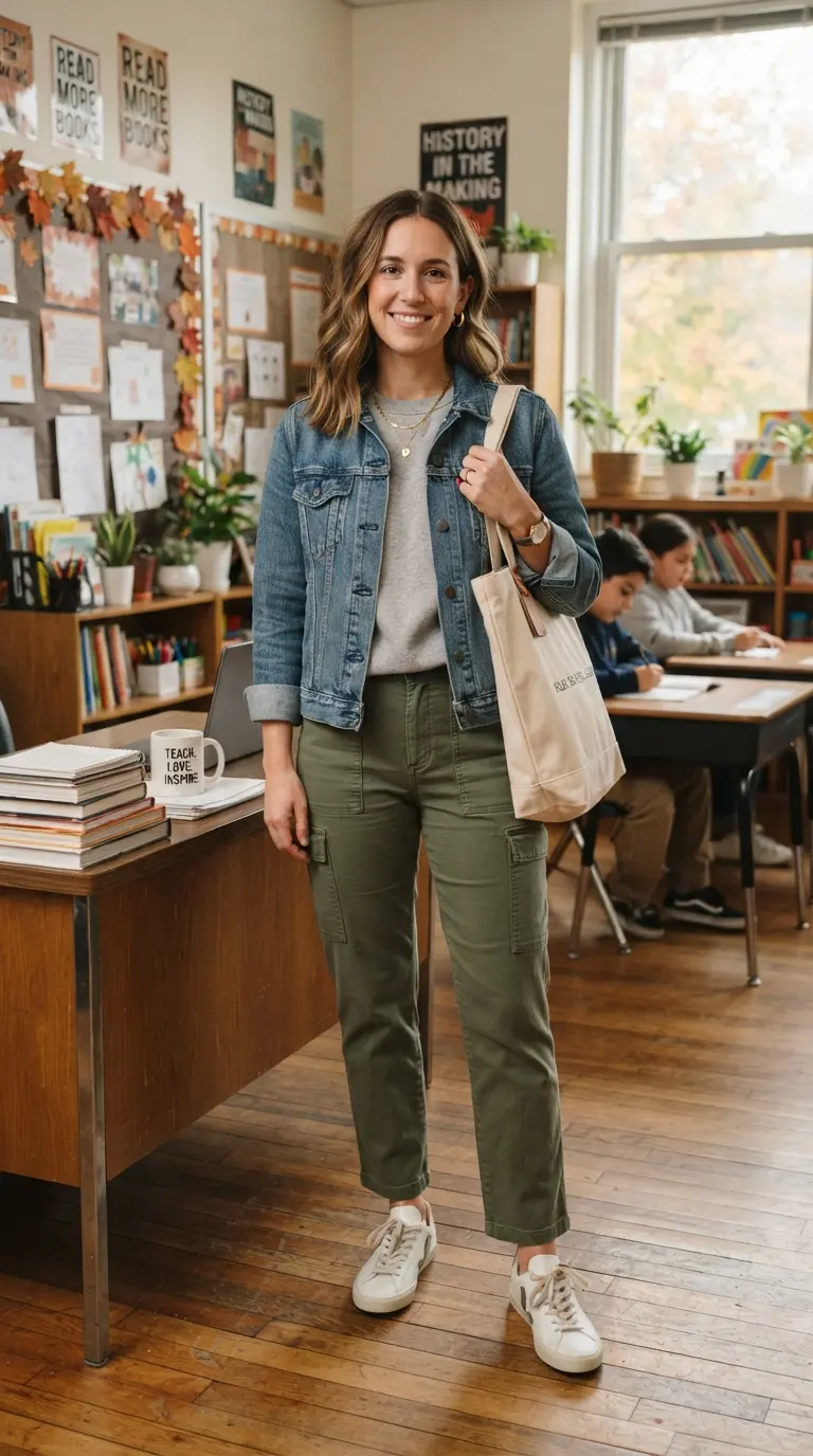cute and professional teacher outfit 605