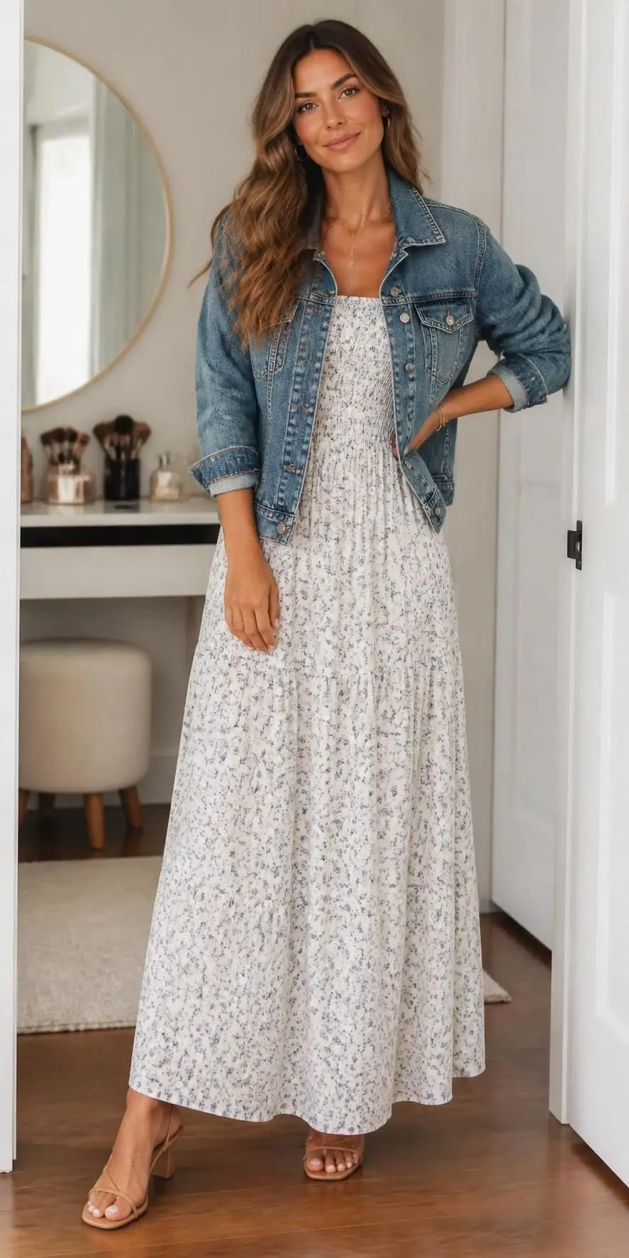 25 Denim Jacket Outfits That Work For Basically Any Mood 11 denim jacket outfits 1222