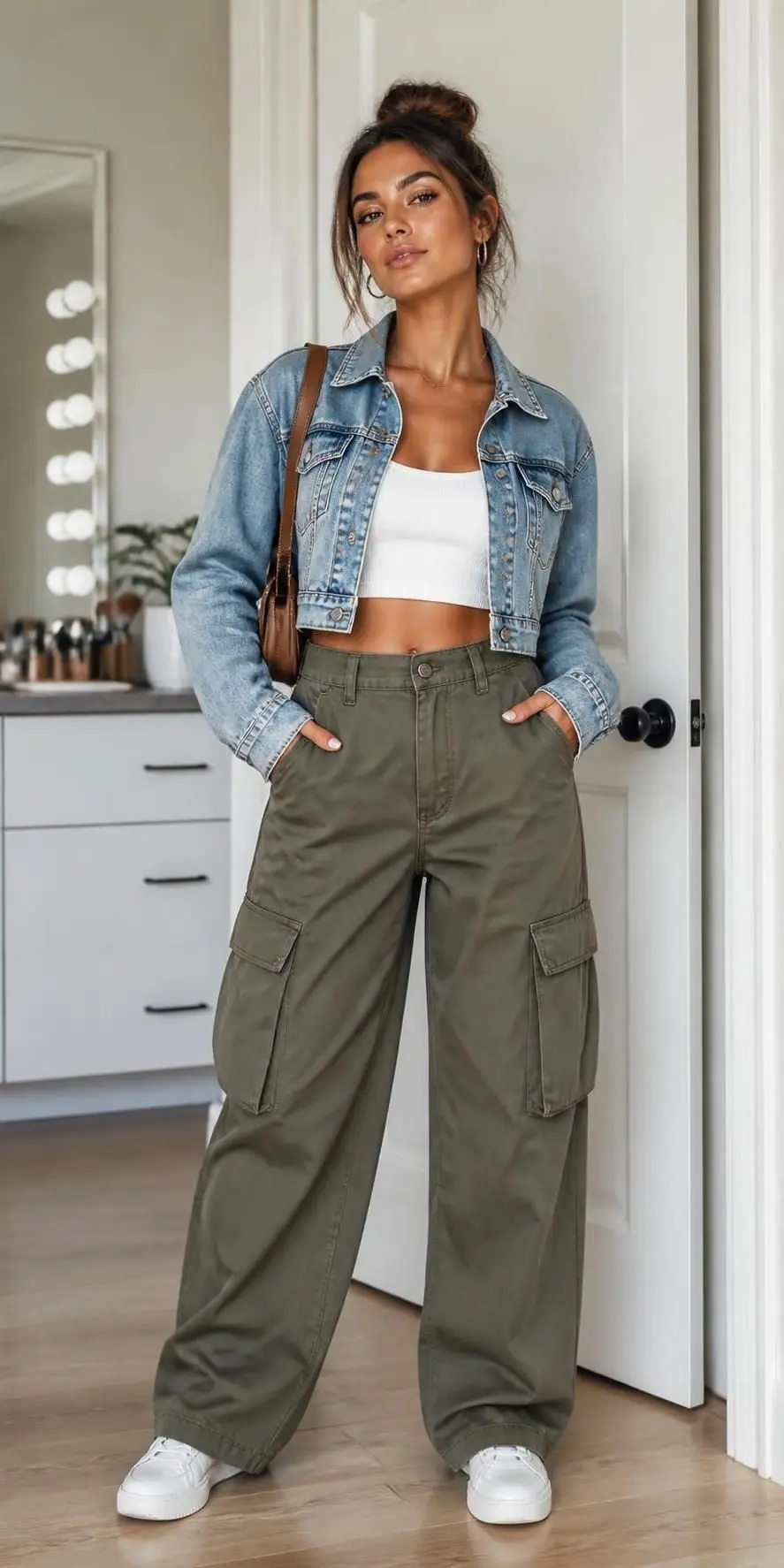 25 Denim Jacket Outfits That Work For Basically Any Mood 13 denim jacket outfits 1224