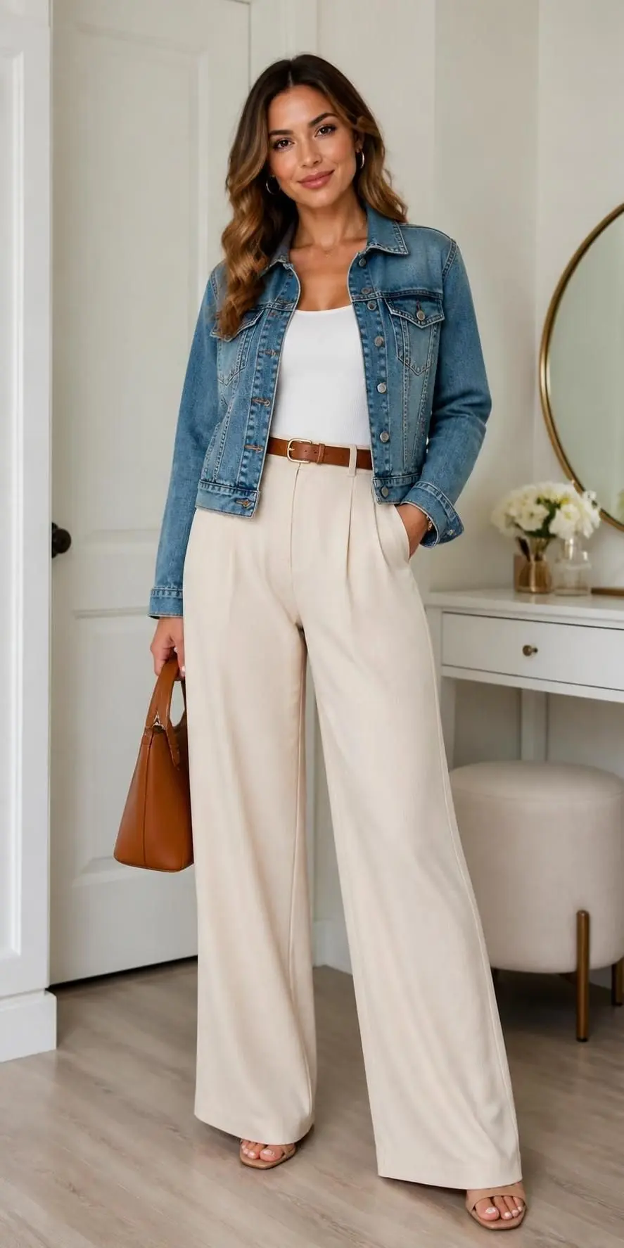 25 Denim Jacket Outfits That Work For Basically Any Mood 14 denim jacket outfits 1225