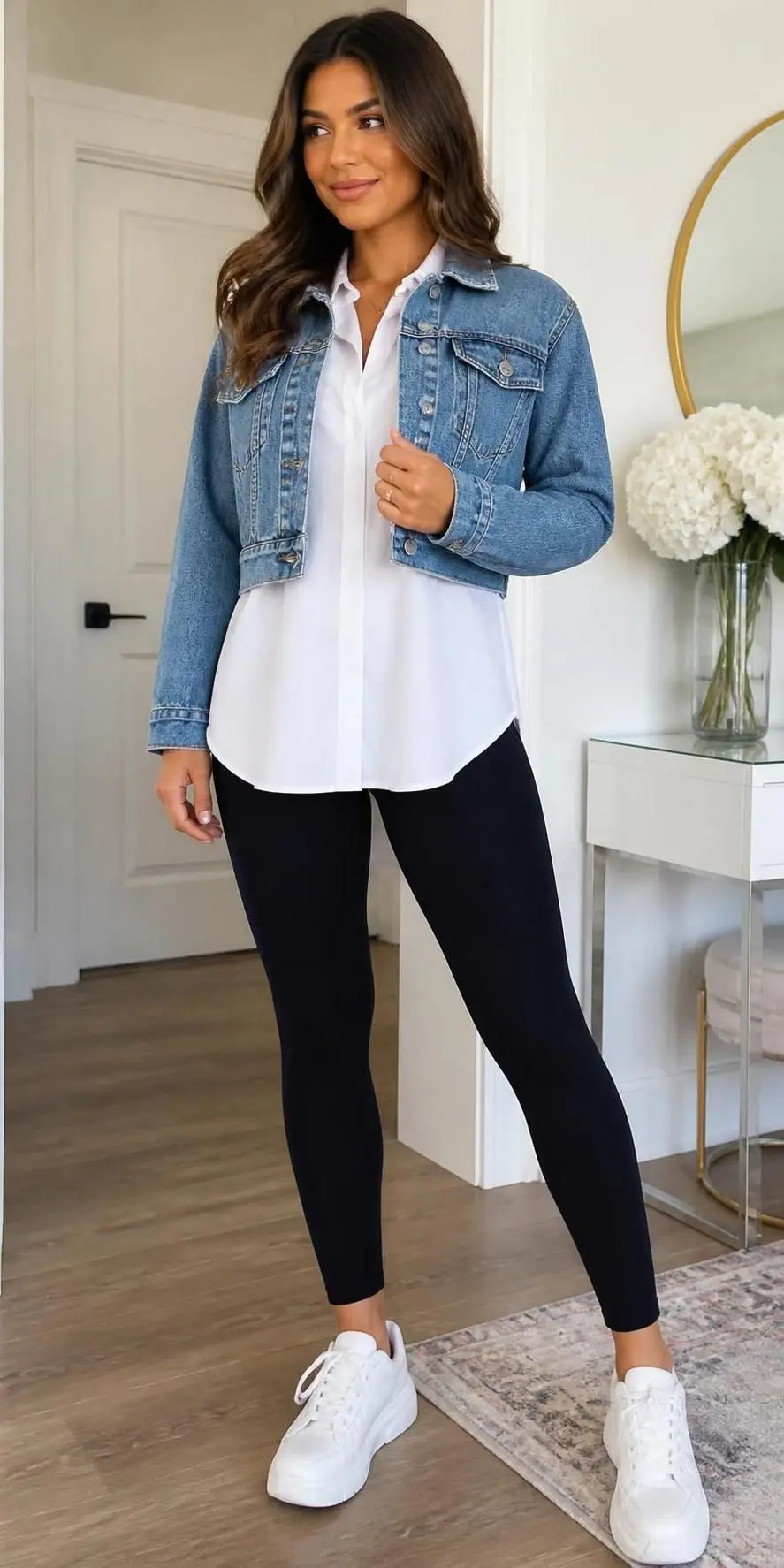 25 Denim Jacket Outfits That Work For Basically Any Mood 21 denim jacket outfits 1232