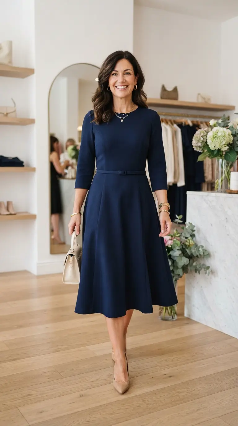 20 Best Dresses for Rectangle Body Shape to Create Beautiful Curves 3 dresses for rectangle body shape 660