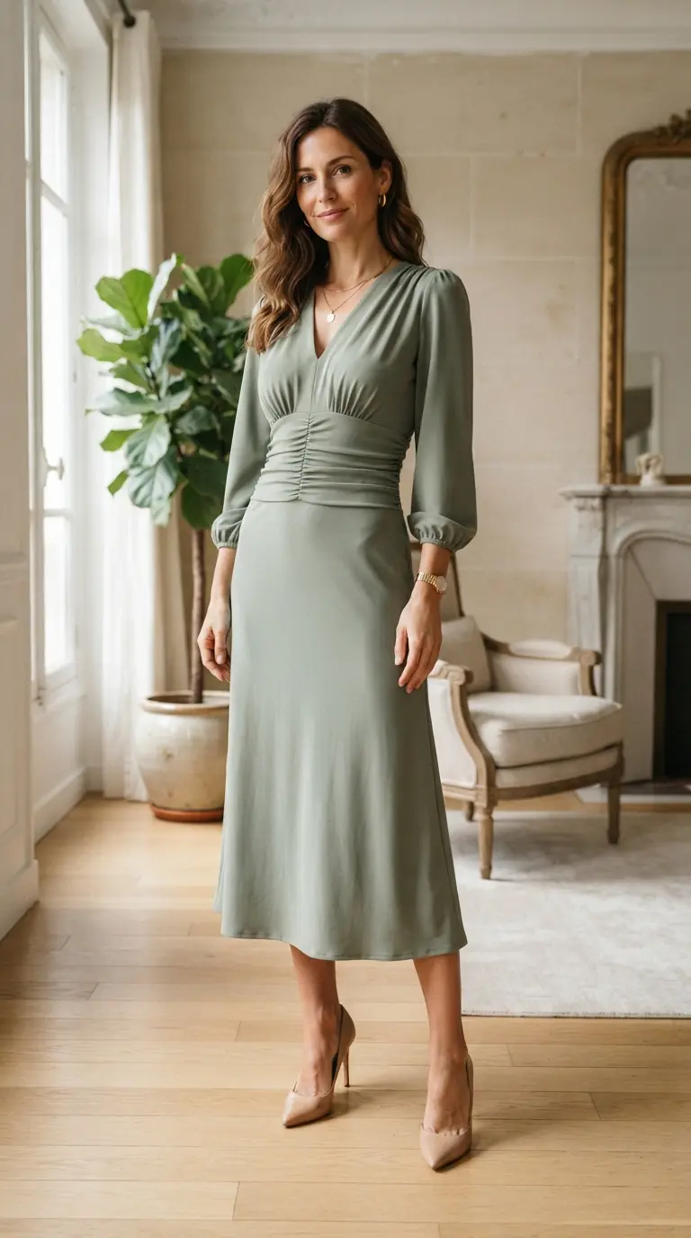 20 Best Dresses for Rectangle Body Shape to Create Beautiful Curves 6 dresses for rectangle body shape 663