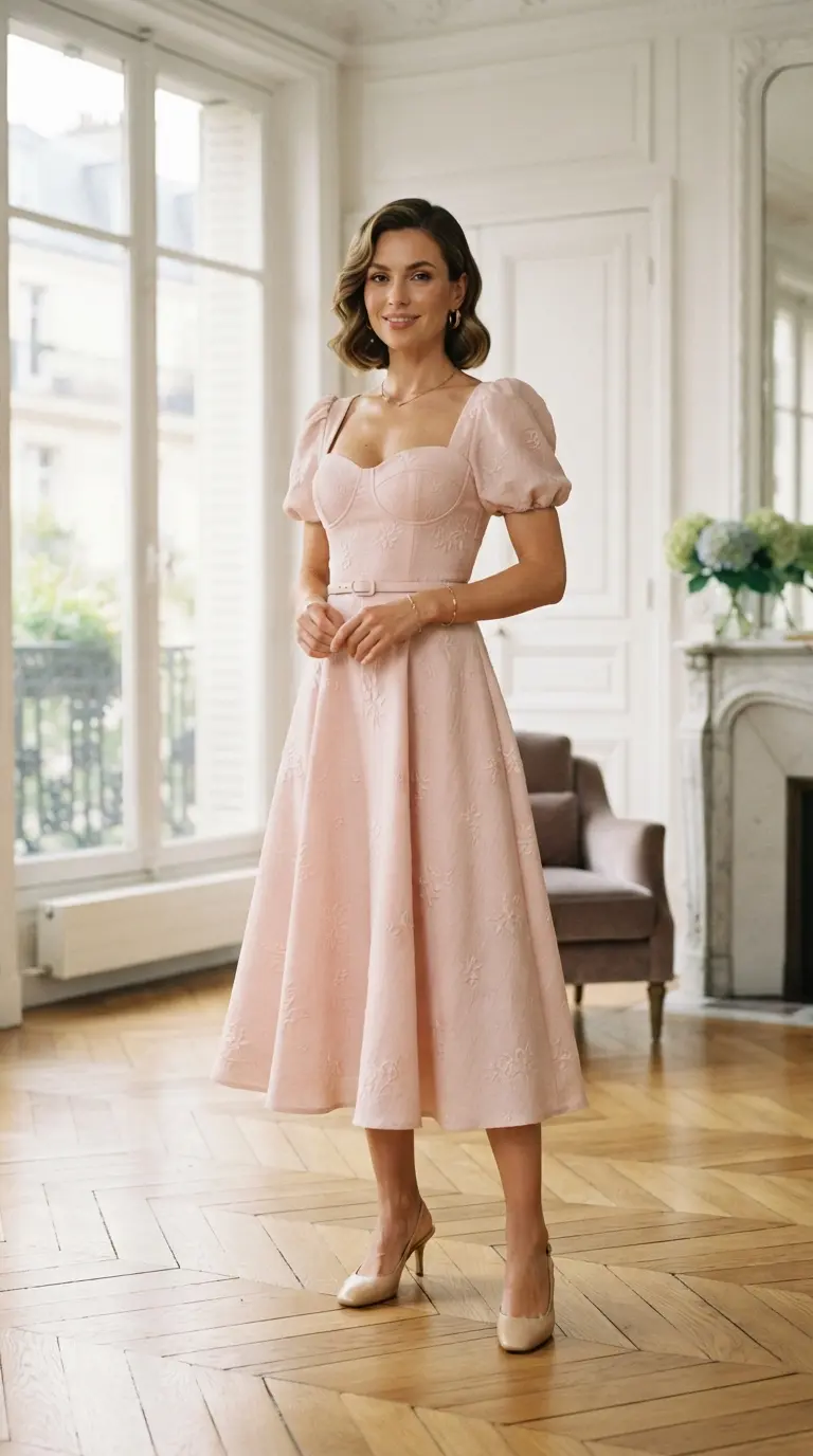 20 Best Dresses for Rectangle Body Shape to Create Beautiful Curves 16 dresses for rectangle body shape 673