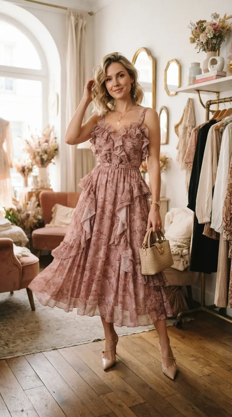 20 Best Dresses for Rectangle Body Shape to Create Beautiful Curves 20 dresses for rectangle body shape 677