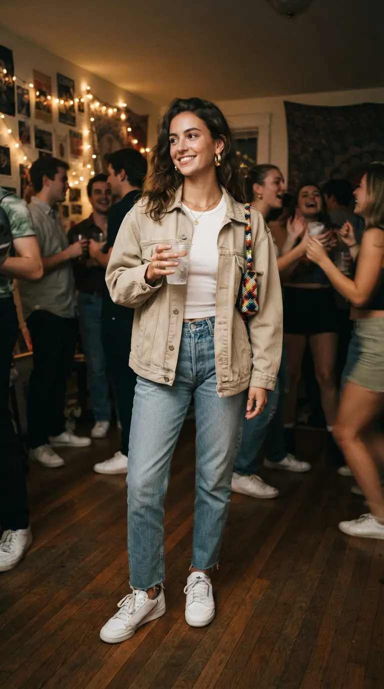 35 Frat Party Outfits That Are Cute, Comfortable & Party-Ready 32 frat party outfits 401
