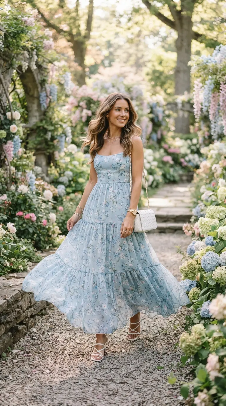 12 Garden Party Outfits That Are Pretty, Polished & Lawn-Ready 5 garden party outfits 406