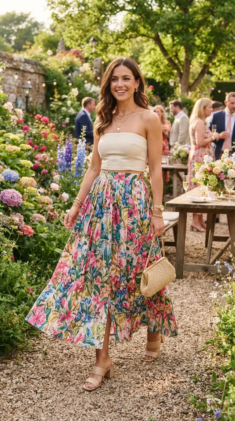 12 Garden Party Outfits That Are Pretty, Polished & Lawn-Ready 6 garden party outfits 407