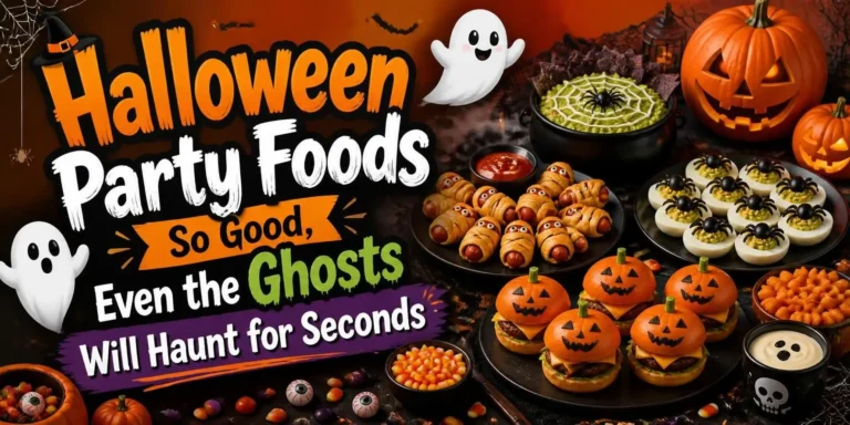 20 Halloween Party Foods So Good, Even the Ghosts Will Haunt for Seconds