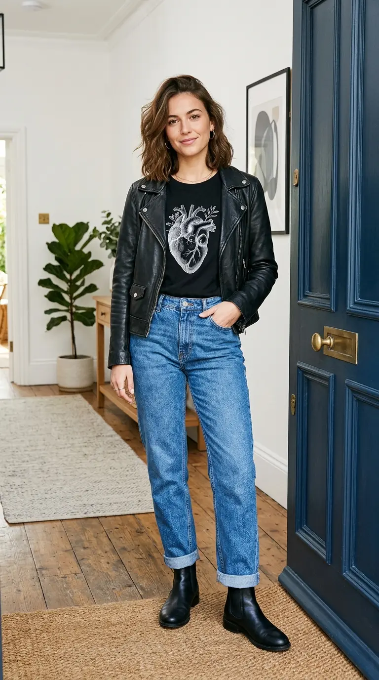how to wear ankle boots with jeans 590