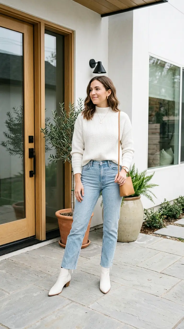 how to wear ankle boots with jeans 593