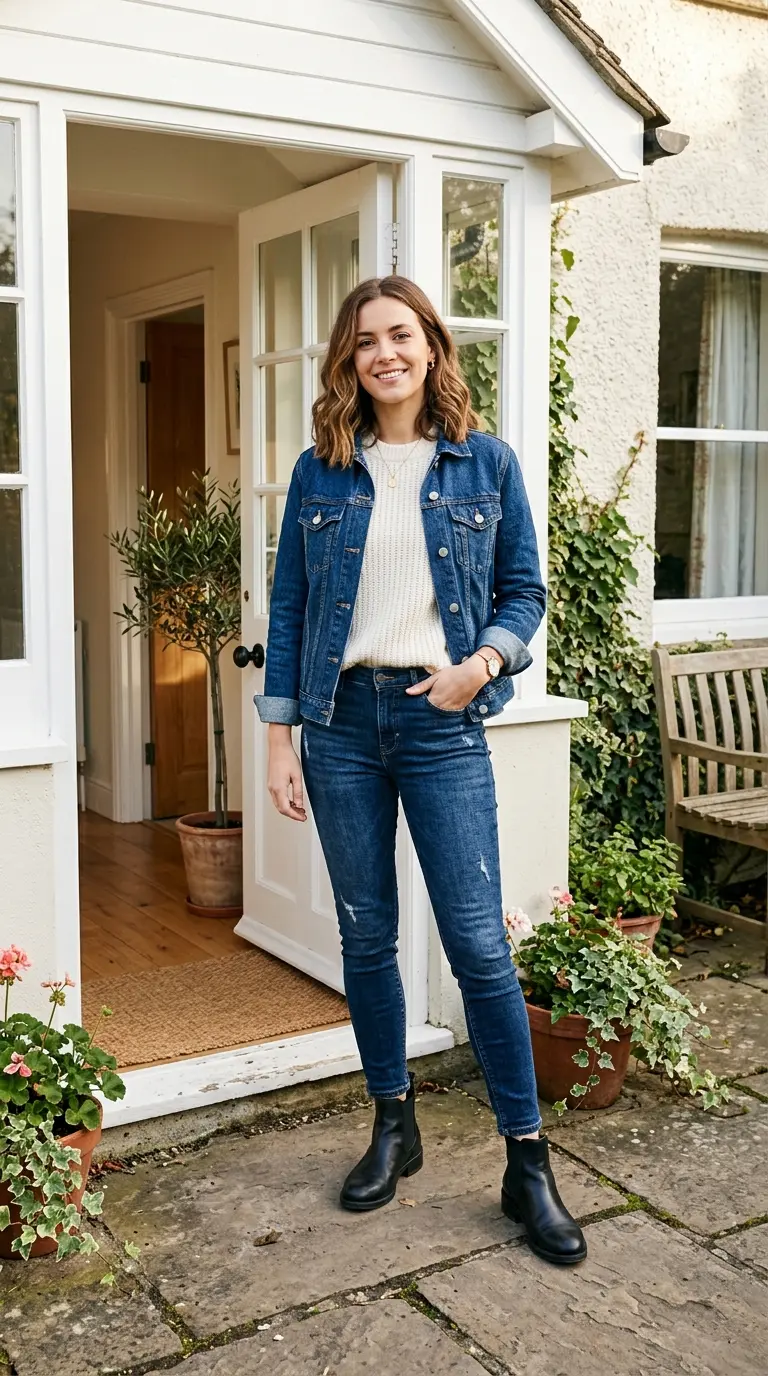 how to wear ankle boots with jeans 598
