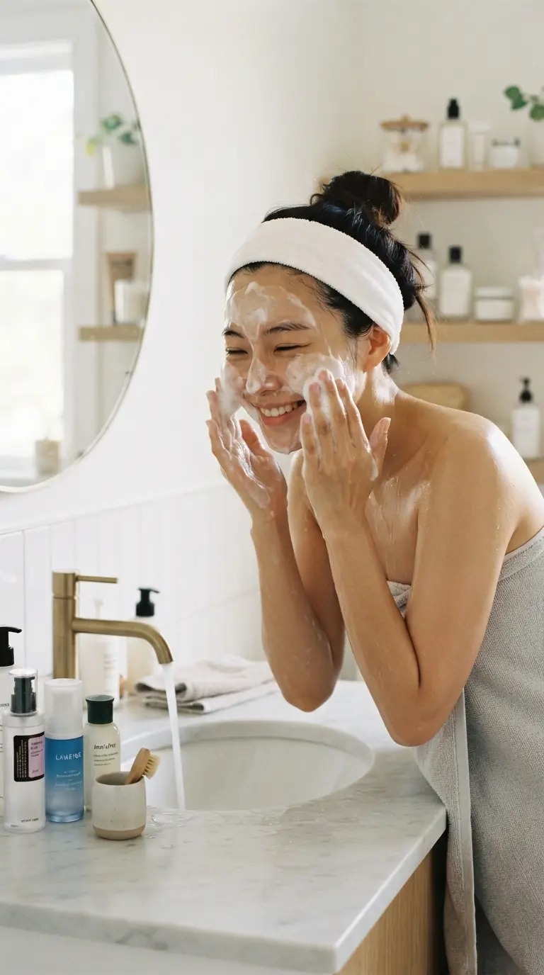 10-Step Korean Skincare Routine for Glowing, Healthy-Looking Skin 2 korean skincare routine for glowing 679