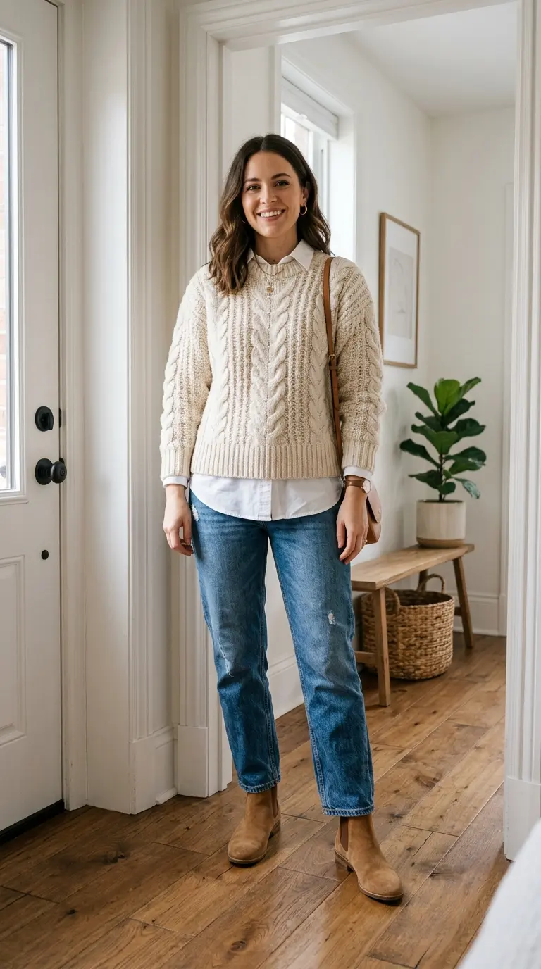 35 Lazy Day Outfits for Winter That Are Cozy, Cute, and Effortless 30 lazy day outfits for winter 136