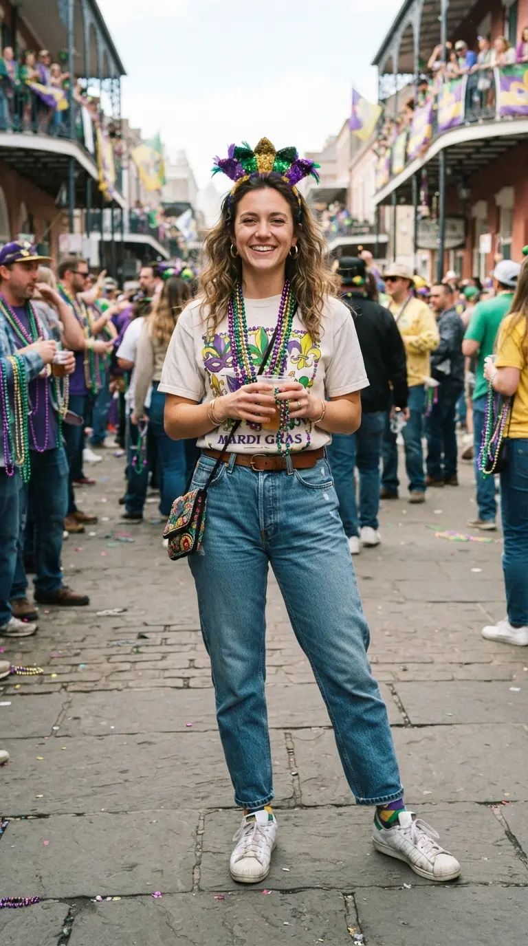 40 Mardi Gras Outfits That Are Fun, Festive, and Totally Party-Ready 6 mardi gras outfits 459