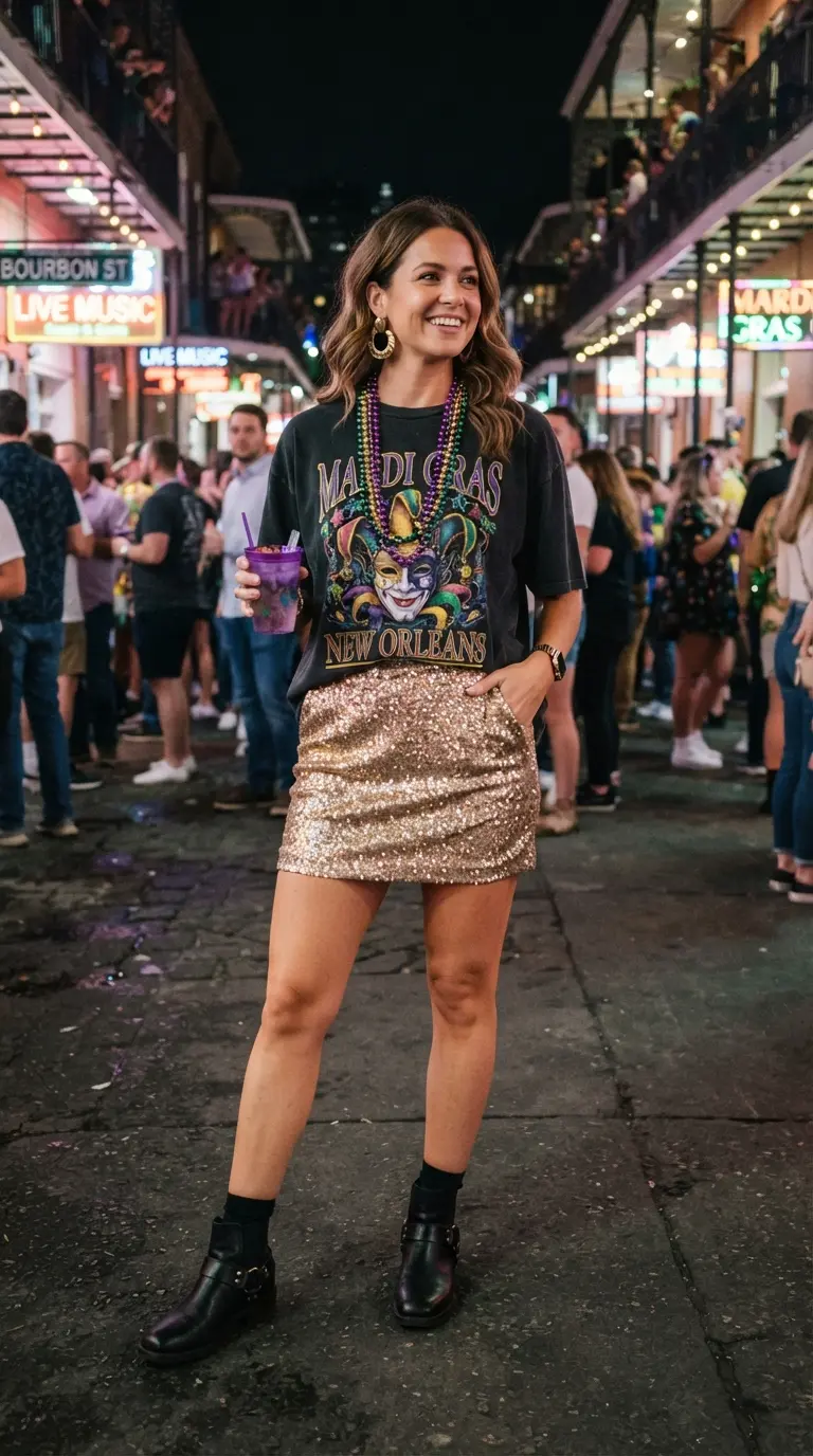 40 Mardi Gras Outfits That Are Fun, Festive, and Totally Party-Ready 24 mardi gras outfits 477
