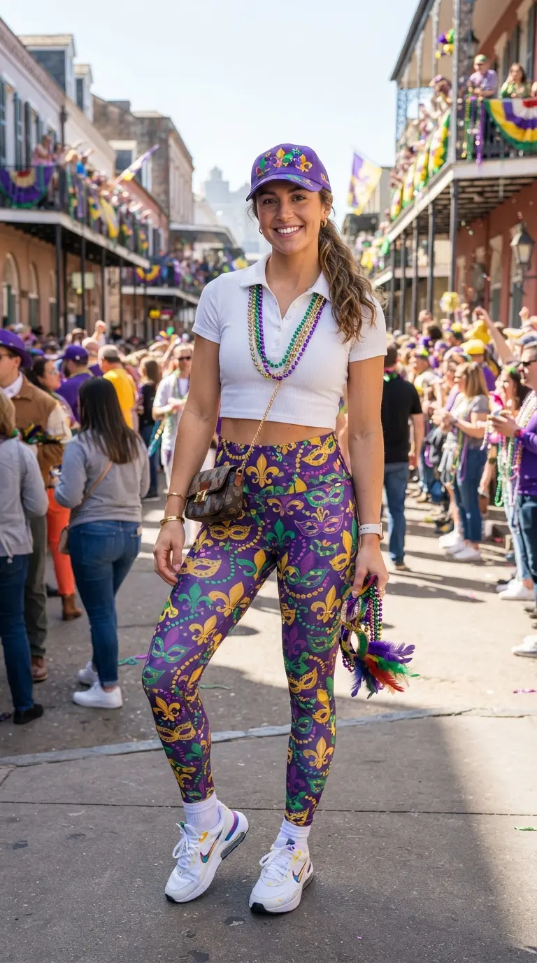 40 Mardi Gras Outfits That Are Fun, Festive, and Totally Party-Ready 31 mardi gras outfits 484