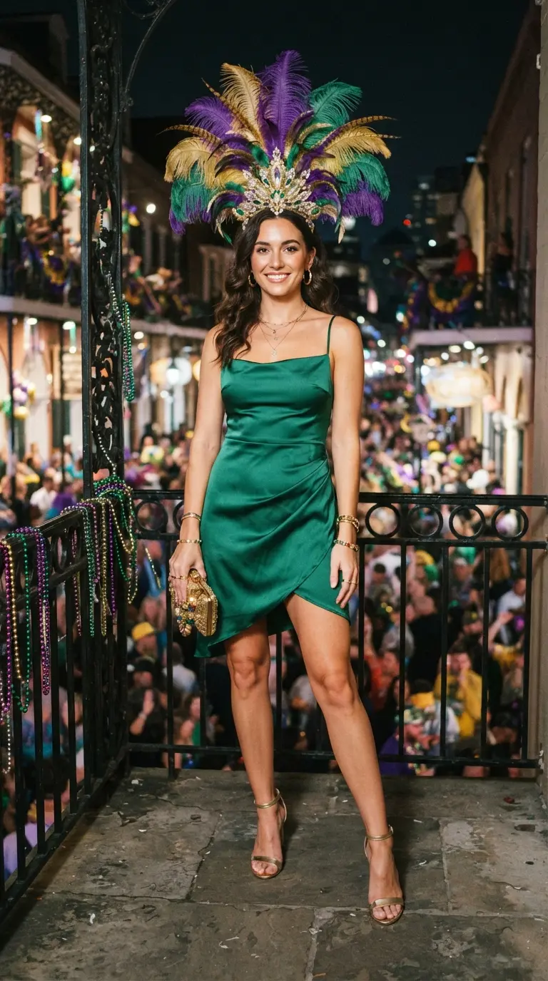 40 Mardi Gras Outfits That Are Fun, Festive, and Totally Party-Ready 34 mardi gras outfits 487