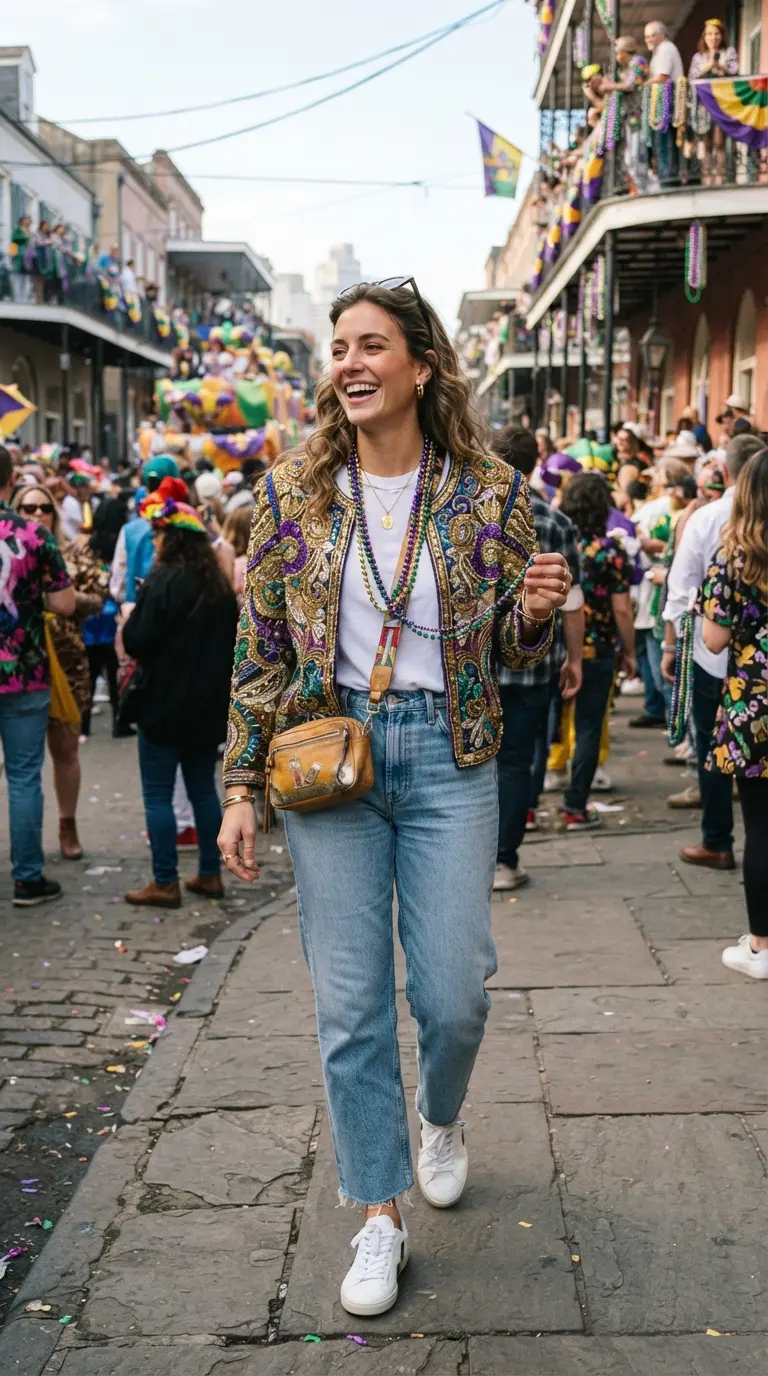 40 Mardi Gras Outfits That Are Fun, Festive, and Totally Party-Ready 40 mardi gras outfits 493