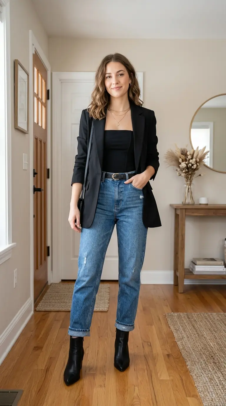 29 Mom Jeans Outfits That Make Everyday Style Look Effortlessly Chic 14 mom jeans outfits 1758