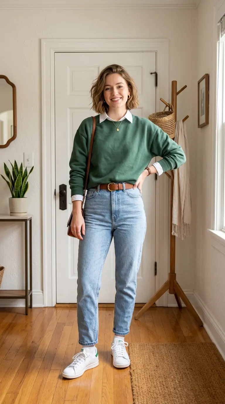 29 Mom Jeans Outfits That Make Everyday Style Look Effortlessly Chic 16 mom jeans outfits 1760