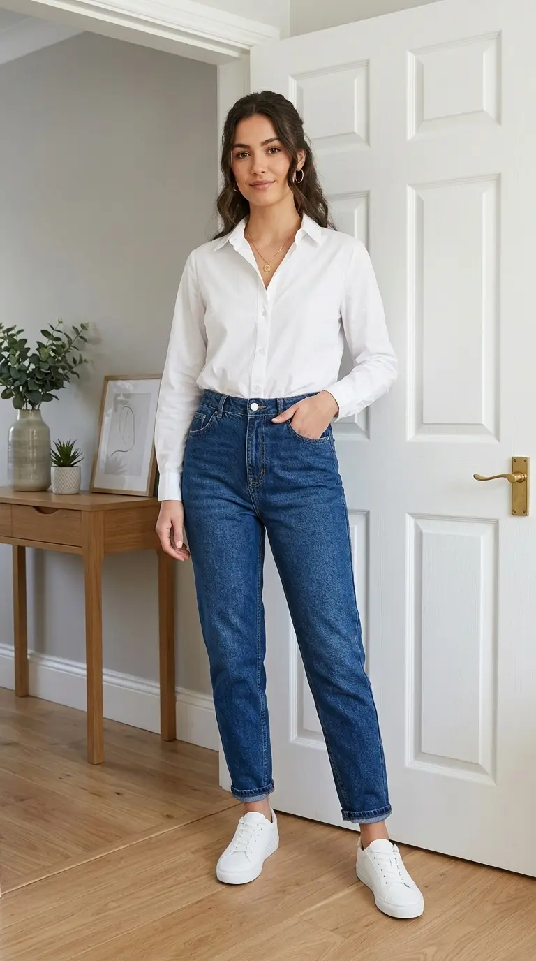 29 Mom Jeans Outfits That Make Everyday Style Look Effortlessly Chic 29 mom jeans outfits 1773