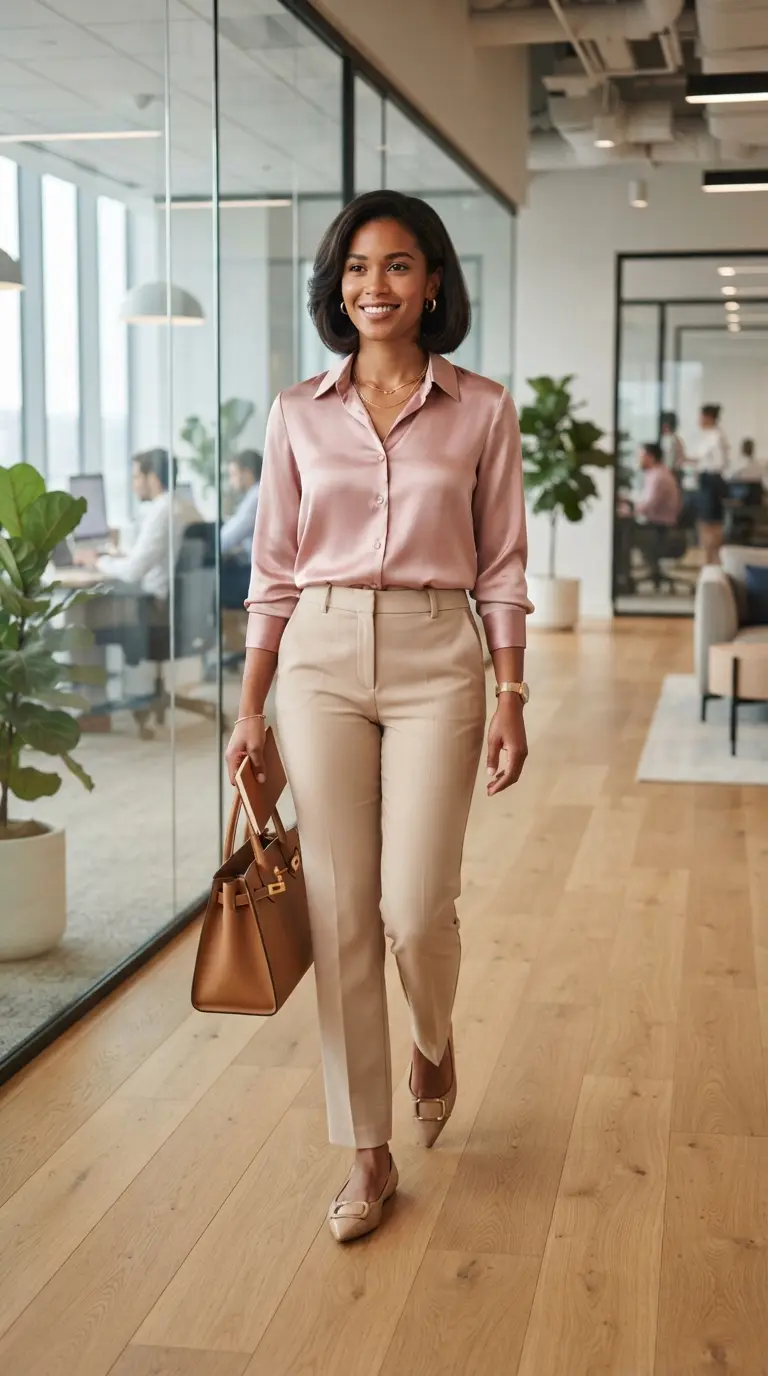 20 Professional Interview Outfits for Women That Look Polished & Confident 4 professional interview outfits for women 611