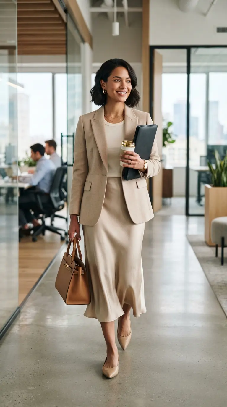 20 Professional Interview Outfits for Women That Look Polished & Confident 11 professional interview outfits for women 618