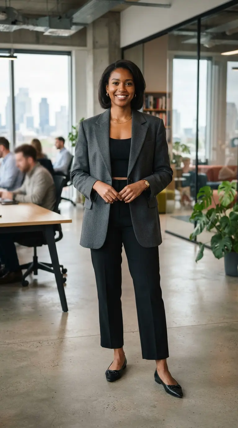 20 Professional Interview Outfits for Women That Look Polished & Confident 14 professional interview outfits for women 621