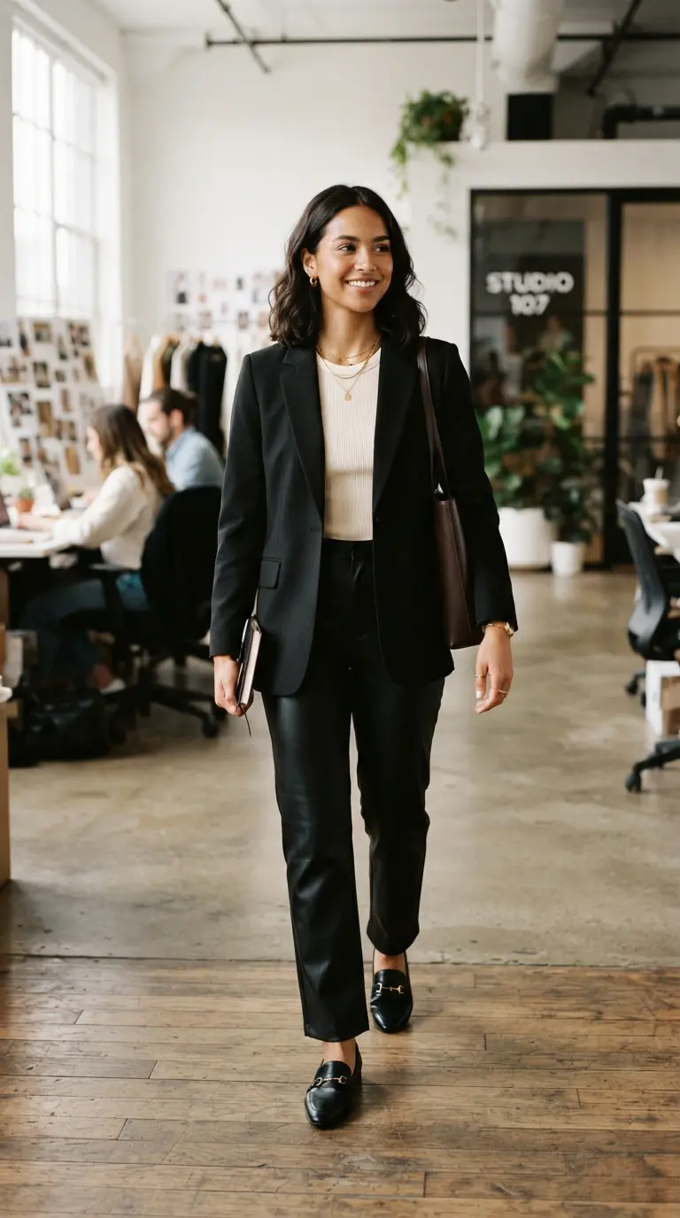 20 Professional Interview Outfits for Women That Look Polished & Confident 17 professional interview outfits for women 624